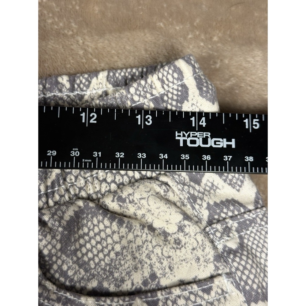 Vintage Fresh Prints Of Bel-Air Snakeskin Shorts M Retro Y2K Streetwear - Picture 10 of 16